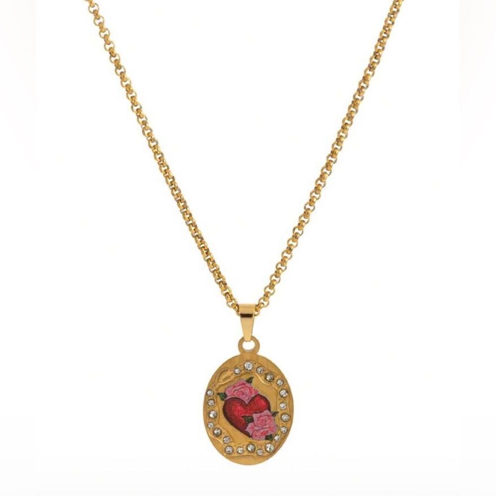 HeartβNecklaceβQ463